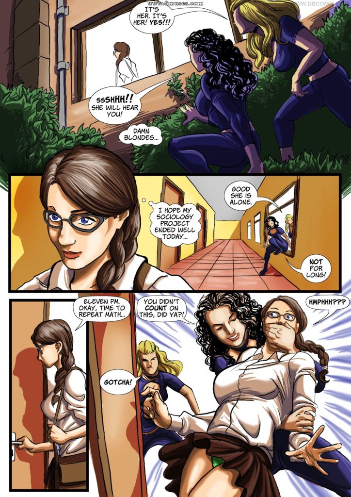 Girls Truel Lesbian Bondage Comic Gagthegirl