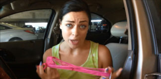 Framing Her Cock Loving Best Friend With Public Self Bondage self bondage and panty gagged