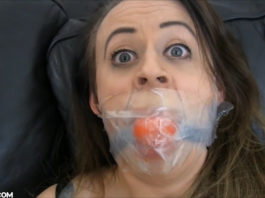 Snooping Maid: Bound & Gagged By Her Boss! Snooping maid Carleyelle bound and gagged
