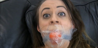 Snooping Maid: Bound & Gagged By Her Boss! Snooping maid Carleyelle bound and gagged