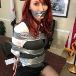 Kendra James tied and gagged