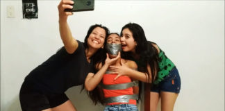 Tape Tied Selfie Queen