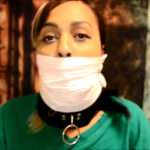 Amateur latina makes self gagged home video 3