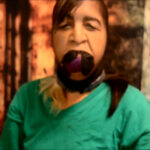Amateur latina makes self gagged home video 6