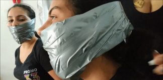 Latina Daughters Duct Tape Wrap Gagged Big And Tight By Skilled Mom Pretty latina girls bound and gagged tight with duct tape around the head as big wraparound gags in the style of borderland bound
