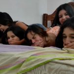 Six Latina Handgag Girls Is Having Hand Over Mouth Fetish Party 11