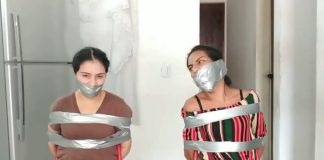 Arguing Sisters Bound And Gagged Sisters bound and gagged tight