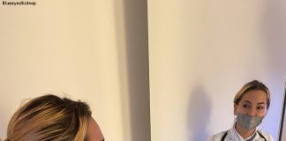 Danish Office Girl Bound And Gagged Secretary in bondage