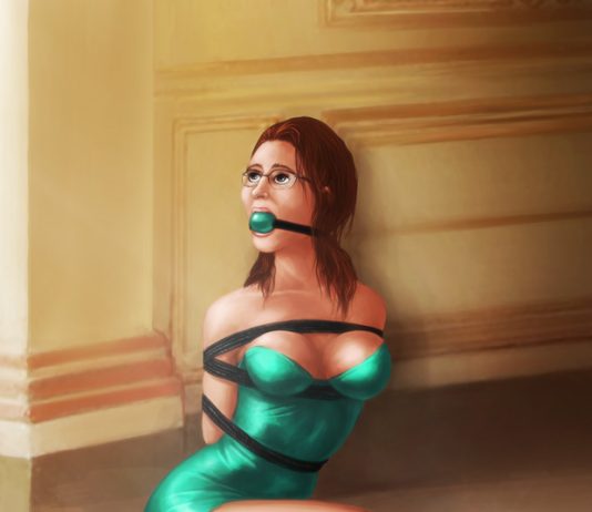 Luxury Girl Bound And Gagged – Bondage Art