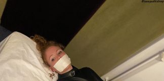 Danish Redhead Helpless In Straitjacket Bondage Danish girl in bondage