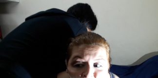 Roommates Roleplaying A Bondage Burglary Kinky roommates roleplaying a bondage burglary