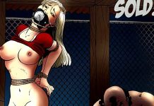 Blonde BDSM Girl Bondage Comics