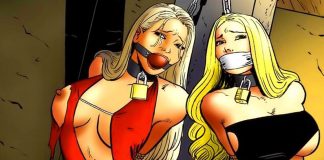 Cheerleaders Part 3: Split Up – BDSM Comics Cheerleaders bondage comics