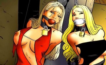 Cheerleaders Part 3: Split Up – BDSM Comics Cheerleaders bondage comics