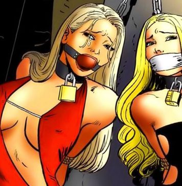 Cheerleaders Part 3: Split Up – BDSM Comics Cheerleaders bondage comics