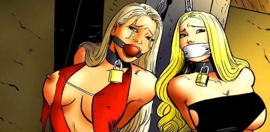 Cheerleaders Part 3: Split Up – BDSM Comics Cheerleaders bondage comics