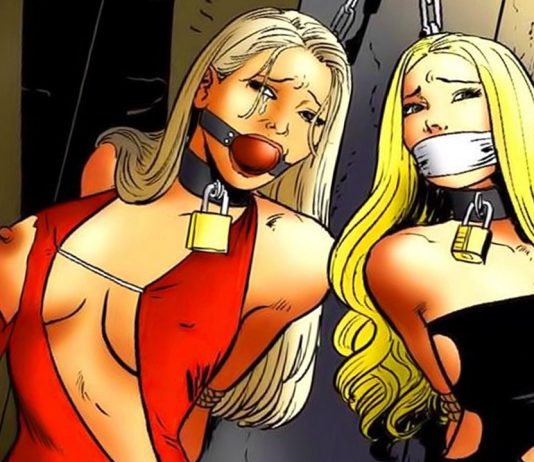 Cheerleaders Part 3: Split Up – BDSM Comics Cheerleaders bondage comics