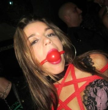 Gagged Amateur Sluts – Gallery Collared girl with ballgag in her mouth