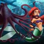 Disney-Princess-Ariel-In-Underwater-Bondage