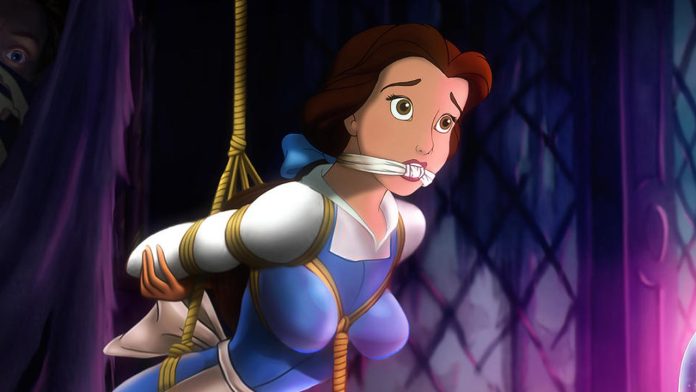 Disney Princess Belle In Bondage