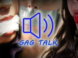 Gag Talking Girls Gagged