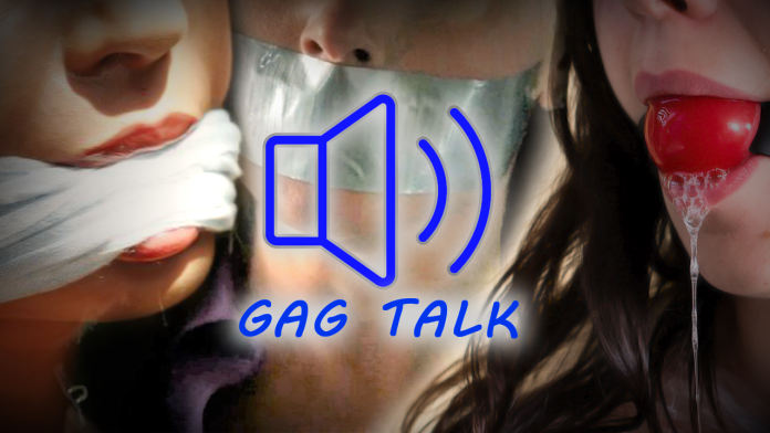 Gag Talking Girls Gagged