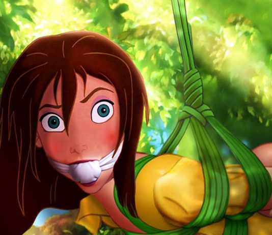 Jane Porter Suspended In The Jungle – Fan Art Bondage