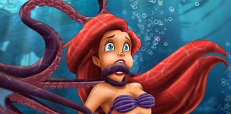 Ariel Playing Squid Games – Fan Art Bondage
