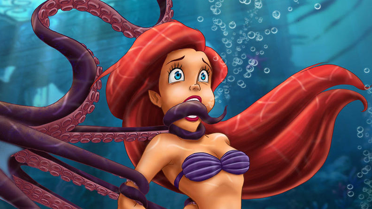 1280px x 720px - Ariel Playing Squid Games â€“ Fan Art Bondage | GagTheGirl