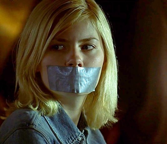 Elisha Cuthbert Bound And Gagged In 24 Elisha Cuthbert Bound And Gagged As Kimberly Bauer in the TV show "24" season 1