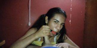 Gagged Bondage Girl Gives Her First Handjob – Selfgags Gagged Bondage Girl Maria Martinez Gives Her FIRST HANDJOB EVER