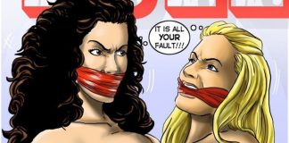 Girls Duel – Lesbian Bondage Comic