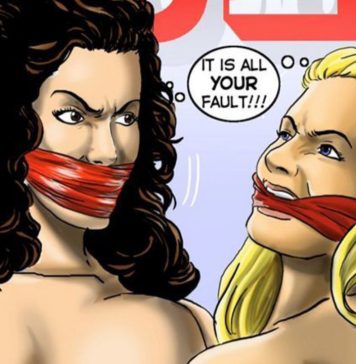 Girls Duel – Lesbian Bondage Comic