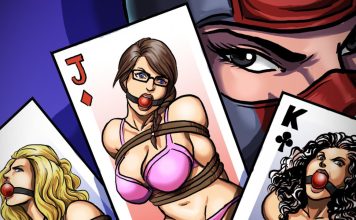 Girl’s Truel – Lesbian Bondage Comic Girls-Truel-BDSM-Comics