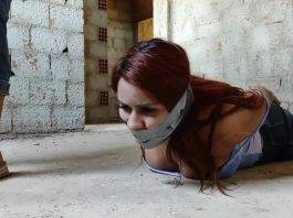 Hot Study Buddy Hogtied Helpless In Old Prison – Selfgags Hot Study Buddy Hogtied Barefoot And Left Tape Gagged And Helpless In An Old Prison
