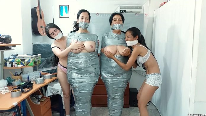 Tit-Groping-Our-Mummified-Stepmom-And-Her-Lesbian-Bondage-Partner