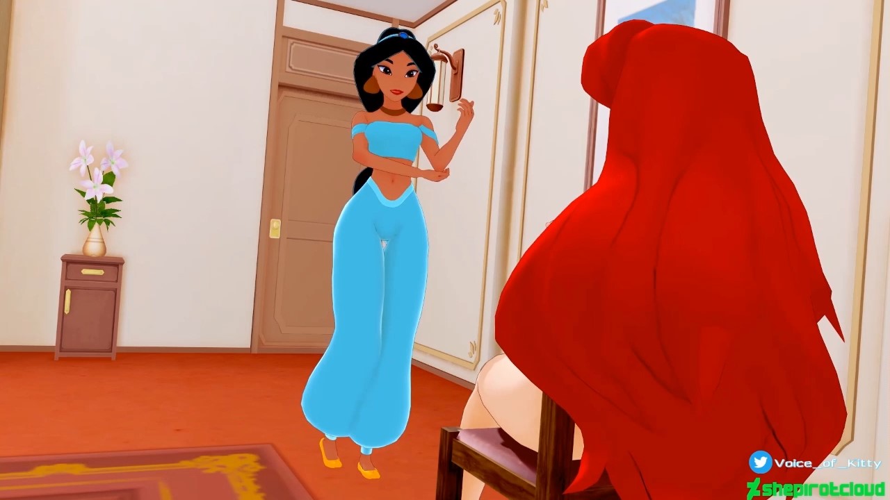 Princess Jasmine And Ariel Lesbian - Ariel-Tied-Gagged-By-Princess-Jasmine-4 | GagTheGirl