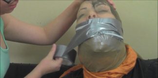 Fat Girl Needs EXTREME Multi Layered Gags Fat bbw woman massively gagged