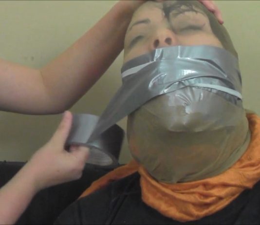 Fat Girl Needs EXTREME Multi Layered Gags Fat bbw woman massively gagged