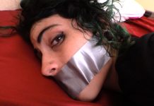 Lydia Black duct tape gagged