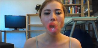 Misha Mayfair Deep Throat Dildo Gagging – Selfgags Misha Mayfair deep throats dildo and gagging