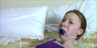 Spank You For Flirting With My Boyfriend – Selfgags Zip Tied Panty Gag For Cute Girl