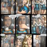 A bondage comics where highschool girls Deanna and Tracey are on the trail of disappearing cheerleaders