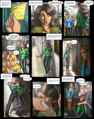Deanna and Tracey The Principal's Girls - Bondage Comic