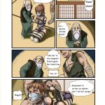 A BDSM comic about a female ninja named Rei. Rei gets caught and is tied up and gagged.