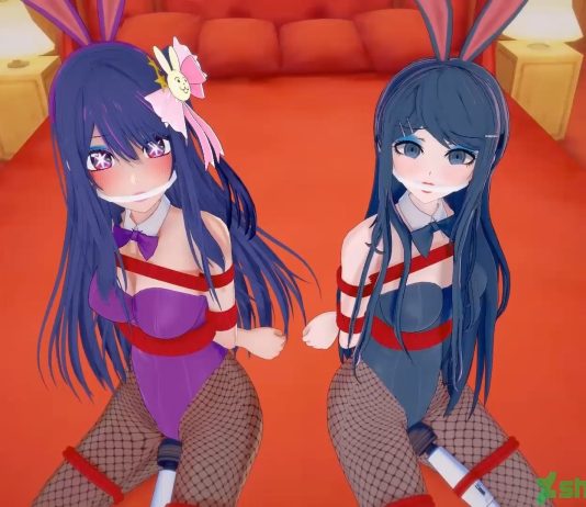 Ai and Sayaka Kidnapped – Anime Bondage Anime girls Ai Hoshino and Sayaka Maizono in BDSM