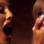 Ariana-Grande-Handgags-Taylor-Swift-Cover