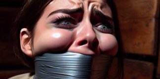 Kidnapped Girl Scouts In The Cabin – AI Art