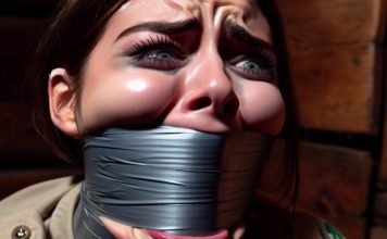 Kidnapped Girl Scouts In The Cabin – AI Art