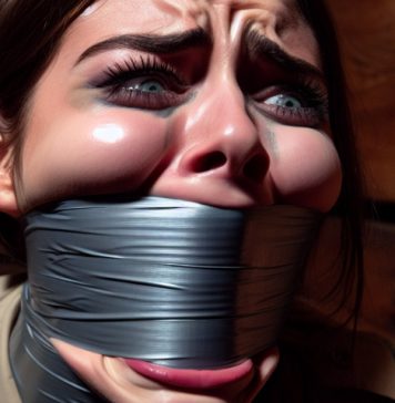 Kidnapped Girl Scouts In The Cabin – AI Art